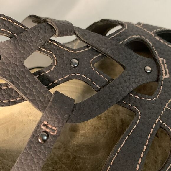 JBU by Jambu Sydney Gray Cutout Memory Foam Comfort Sandal Size 8.5M - Picture 8 of 13